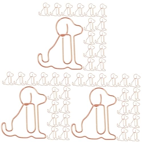 jojofuny 3 Sätze Rose Gold Welpenpapierklammer Cartoon-büroklammer Büroklammer Für Die Schule Papierklemmen Süße Büroklammern Büroklammer Fürs Büro Metall 50 Stück * 3 jojofuny 3 Sätze Rose Gold Welpenpapierklammer Cartoon-büroklammer Büroklammer Für Die Schule Papierklemmen Süße Büroklammern Büroklammer Fürs Büro Metall 50 Stück * 3 von jojofuny
