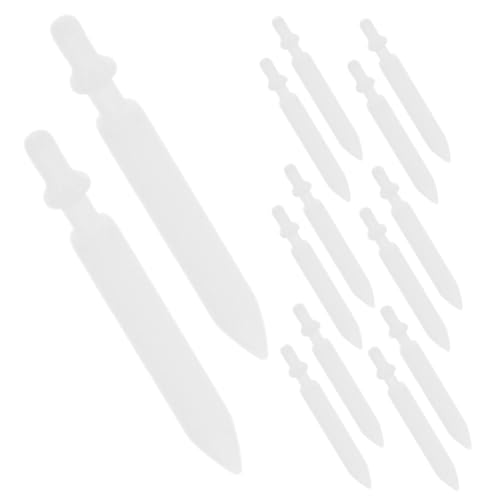 jojofuny 30 Stück Ersatzstiftspitze Markierungsspitzen für Marker -Stift -Ersatznibs Malmarker Ersatzspitzen Malmarker Spitzen nachfüllbare Acrylmalstifte Kalligraphie -Nibs Nylon Weiß von jojofuny
