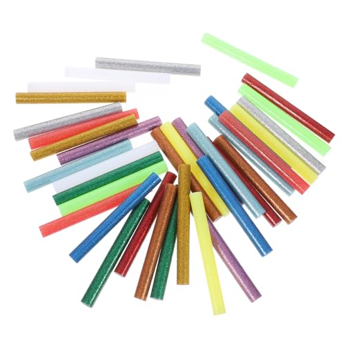 jojofuny 36Stücke Farbige Heißklebestifte Für DIY Projekte Heißklebestifte Für Handwerk Und Basteln Glitzer Mischfarben Praktische Klebestifte jojofuny 36Stücke Farbige Heißklebestifte Für DIY Projekte Heißklebestifte Für Handwerk Und Basteln Glitzer Mischfarben Praktische Klebestifte von jojofuny