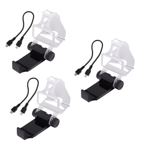 jojofuny 3st Gaming-Clip Konsolenständer Gamepad-Halterung Controller-Griff Ständer Für Telefon Telefonständer Klemme Controller-ständer Smartphone-ständer Telefongriff Black von jojofuny