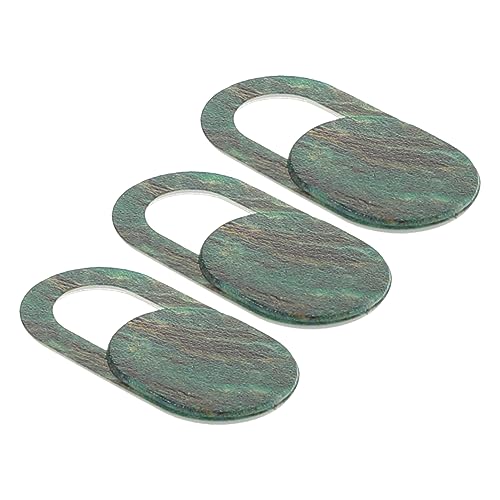 jojofuny 3st Sichtschutz Laptop-Kamera-schieberegler Streaming-Kamera Laptopständer Webcam-Abdeckung Laptop-abdeckfolie Kabel Computerständer Webcam-Folie USB Monitorständer Green Plastik von jojofuny