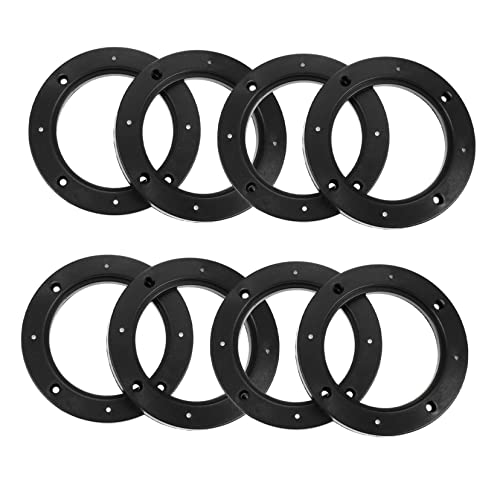 jojofuny 4 Paare Hupendichtung Aus Kunststoff Lautsprecher Auto Audio Adapter Ring Auto-Audio-adapterring Kunststoffunterlegscheiben Audio-adapterring Für Fahrzeuge Montieren Abs Tiefe von jojofuny