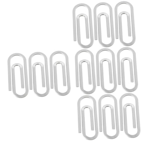jojofuny 4 Sätze Geldbörse Papierklammern Klein Büroklammern Clips Bunt Datei Halteklammern Klammern Für Papier Papierclip Geldklammern Silver Rostfreier Stahl 3 Stücke * 4 jojofuny 4 Sätze Geldbörse Papierklammern Klein Büroklammern Clips Bunt Datei Halteklammern Klammern Für Papier Papierclip Geldklammern Silver Rostfreier Stahl 3 Stücke * 4 von jojofuny