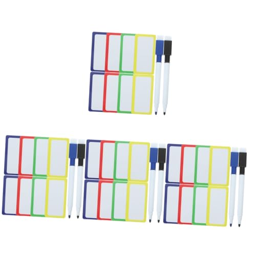 jojofuny 4 Sätze Magnetische Whiteboard-Aufkleber trocken abwischbares Klebeband Namensschild -Tags magnetische Namensschilder wiederverwendbar trocken abwischbare Etiketten Zufällige Farbe jojofuny 4 Sätze Magnetische Whiteboard-Aufkleber trocken abwischbares Klebeband Namensschild -Tags magnetische Namensschilder wiederverwendbar trocken abwischbare Etiketten Zufällige Farbe von jojofuny