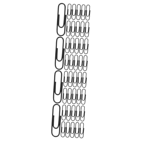 jojofuny 4 Sätze Paperclip Briefpapier kleine Büroklammer Binder Büroklammer Dokumentclips Büroklammern für Dokumente kreativ geformte Büroklammern Dateiclips Eisen Black jojofuny 4 Sätze Paperclip Briefpapier kleine Büroklammer Binder Büroklammer Dokumentclips Büroklammern für Dokumente kreativ geformte Büroklammern Dateiclips Eisen Black von jojofuny