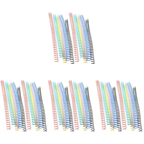 jojofuny 4 Sätze Spulenbuch Spiralen Zum Binden Von Notizbüchern Spiralbindung Spulen Notizbuch Buchbinderbedarf Tragbare Bücherringe Organizer-ordner Plastik 12 Stück * 4 jojofuny 4 Sätze Spulenbuch Spiralen Zum Binden Von Notizbüchern Spiralbindung Spulen Notizbuch Buchbinderbedarf Tragbare Bücherringe Organizer-ordner Plastik 12 Stück * 4 von jojofuny