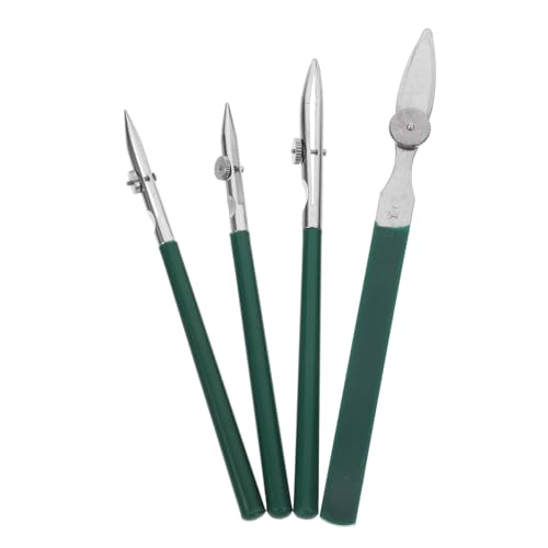 jojofuny 4 Stück Linearer Entenschnabelstift Comic-stift Verfolgen Regel Geraden Stift Zeichnen Urteil Tipp Liner Herrschender Stift Bußgeld Zeichnung Strichstift Maskierstift Green Plastik von jojofuny