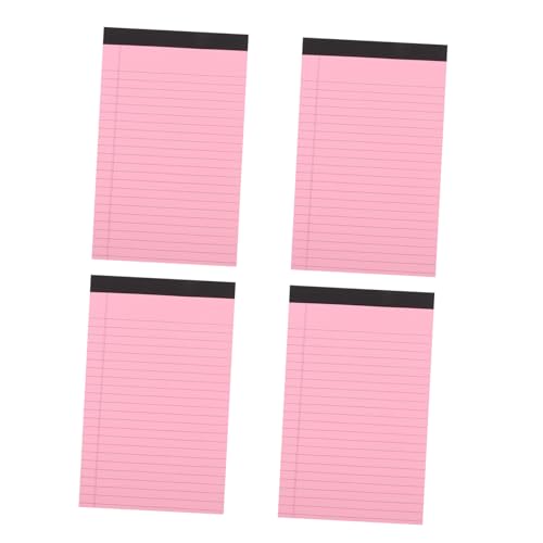 jojofuny 4 Stück Machen Sie Sich Notizen auf Papier ungefüttert Thema Notizbuch College-liniertes Notizbuch Notizbücher a5 schreibheft Notizblock legaler Block breites liniertes Papier rot jojofuny 4 Stück Machen Sie Sich Notizen auf Papier ungefüttert Thema Notizbuch College-liniertes Notizbuch Notizbücher a5 schreibheft Notizblock legaler Block breites liniertes Papier rot von jojofuny