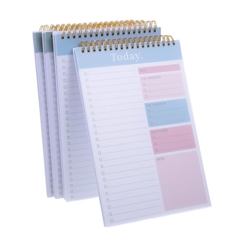 jojofuny 4 Stück Notizbuch Notizblock notizzettel Notizheft schülerplaner Aufgabenliste Geschäft gepunktet täglich zu tun planer Und arbeiten klein Wochenplaner Persönlicher Planer Plastik jojofuny 4 Stück Notizbuch Notizblock notizzettel Notizheft schülerplaner Aufgabenliste Geschäft gepunktet täglich zu tun planer Und arbeiten klein Wochenplaner Persönlicher Planer Plastik von jojofuny