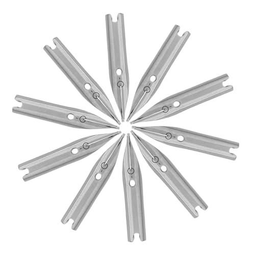 jojofuny 40 Stück Dip Pen Ersatzspitzen Für Füllfederhalter Signierfedern Füllfederhalter Ersatzfedern Signierfedern Ersatzfedern Zum Malen Universal Stiftspitzen Metall Silber von jojofuny