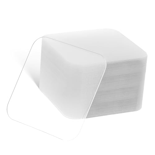 jojofuny 40 Stück Transparente Doppelseitige Klebeband Klebestreifen Für Die Wand Doppelseitige Klebepads Klebebandpads Mit Klebekitt Posterkitt Für Wände Keine Beschädigung von jojofuny