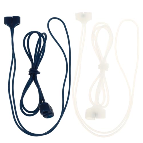 jojofuny 4Stücke Lost Lanyard für Magnetische Kopfhörer Aufhängung Strapazierfähiges Material Transparent für Sicheres von jojofuny