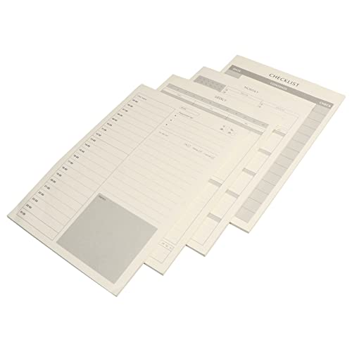 jojofuny 4er-packung Zeitplaner Agenda Zeitplan-notizblock Wöchentlich Monatsplaner Desktop-planungspad Studentenplaner Arbeitsplaner Wochenplan Notizblock Tagesplanbuch Papier Weiß jojofuny 4er-packung Zeitplaner Agenda Zeitplan-notizblock Wöchentlich Monatsplaner Desktop-planungspad Studentenplaner Arbeitsplaner Wochenplan Notizblock Tagesplanbuch Papier Weiß von jojofuny