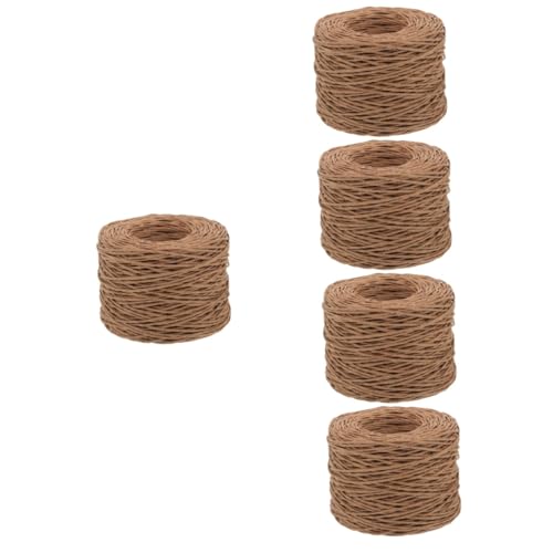 jojofuny 5 Rollen Geschenkverpackungsseil Doppelseitiges Klebeband Bastel Und Versandband Gartengarn Bindebänder Packband Transparenter Halter Sisalseil Seile Außendekor jojofuny 5 Rollen Geschenkverpackungsseil Doppelseitiges Klebeband Bastel Und Versandband Gartengarn Bindebänder Packband Transparenter Halter Sisalseil Seile Außendekor von jojofuny