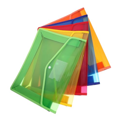jojofuny 5 Stück Aktenhalter Tasche Ordner A4 Dokumentenmappe jojofuny 5 Stück Aktenhalter Tasche Ordner A4 Dokumentenmappe von jojofuny