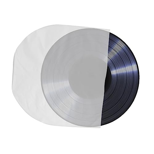 jojofuny Schützen Sie Ihre Schallplatten 50 Stück Schallplatten-plastiktüten Dicke Cd-hüllen Einfaches Einlegen Verschleißfest von jojofuny