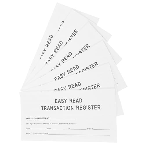 jojofuny 6 Scheckheft Scheckbuch Finanzmanager Budgetierungsnotizbuch Scheckbuch Registerbücher Finanzzielplaner Scheckbuch Hauptbuch Finanzverfolgungstool Ausgaben Tracker jojofuny 6 Scheckheft Scheckbuch Finanzmanager Budgetierungsnotizbuch Scheckbuch Registerbücher Finanzzielplaner Scheckbuch Hauptbuch Finanzverfolgungstool Ausgaben Tracker von jojofuny