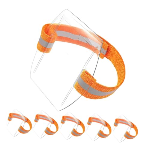 jojofuny 6 Stück Arm Ausweishalter Lanyards Für Ausweise Arbeitsarmbandhalter Ausweishalter Armband Verstellbarer Ausweishalter Transparenter Kartenhalter Arm Ausweis Geldbörse von jojofuny