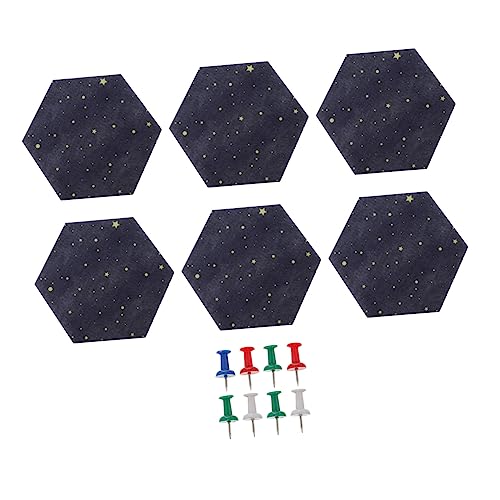 jojofuny 6 Stück Sechsteilige Filz Pinnwand mit Pins Dekorativer Wandboard für Zuhause Büro und Schule Einfache für Fotos Notizen und DIY Projekte Stilvolle Wanddekoration aus Hochwertigem jojofuny 6 Stück Sechsteilige Filz Pinnwand mit Pins Dekorativer Wandboard für Zuhause Büro und Schule Einfache für Fotos Notizen und DIY Projekte Stilvolle Wanddekoration aus Hochwertigem von jojofuny