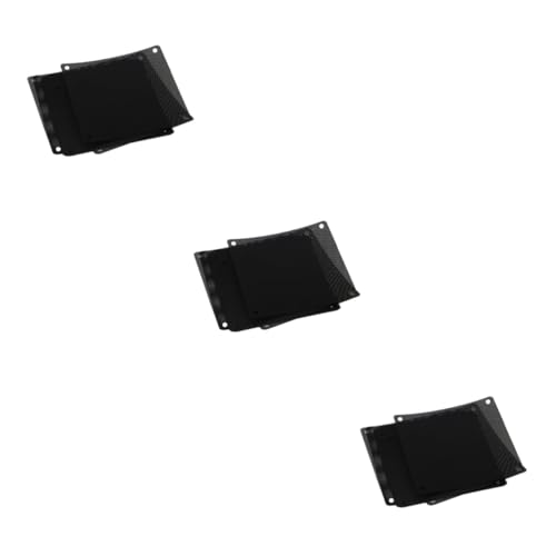 jojofuny 3sets Für Computer Kühler Lüfter PVC Mesh Abdeckung 120x120mm Schwarz Fan 20 Stücke * 3 von jojofuny