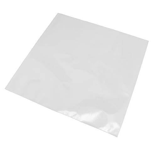 jojofuny 8 8 cm Flache Taschen Set 50 Stück Schallplatten Plastiktüten Cd Hülle Scratch Vinyl Schallplatte Einfacher Zugriff Cd Hülle von jojofuny