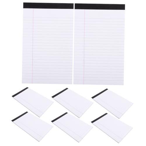 jojofuny 8 Stück Papier Nehmen Legal Reißbare Notizpolster Notizbuch Ausgekleideter Notizblock Breite, Linierte Notizblöcke Regel Notizblöcke Machen Jr Groß Büro Pads 5x8 Unterlage Für Weiß jojofuny 8 Stück Papier Nehmen Legal Reißbare Notizpolster Notizbuch Ausgekleideter Notizblock Breite, Linierte Notizblöcke Regel Notizblöcke Machen Jr Groß Büro Pads 5x8 Unterlage Für Weiß von jojofuny
