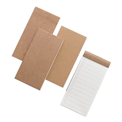 jojofuny 8Stücke Teiliges Notizblock Aus Kraftpapier To Do Listen Aufgabenliste Leere Und Raster Für Büro Und Schule Und Praktisch von jojofuny