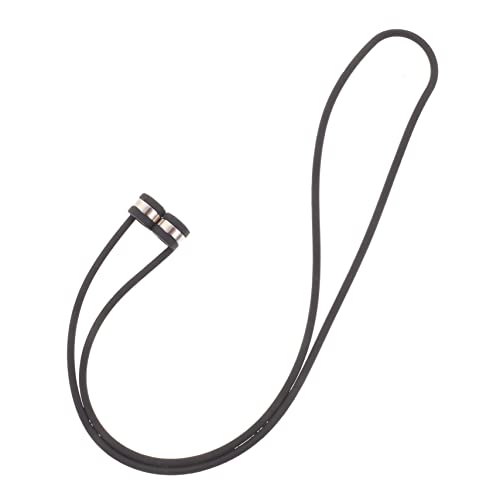 jojofuny Anti-verlorenes Seil für Kopfhörer USB Kopfhörer drahtlos Lärm kopfhörer zubehör Magnetische Ohrhörer Halterung Kopfhörer-Schlüsselband Sportbänder aus Silikon Kieselgel Black von jojofuny
