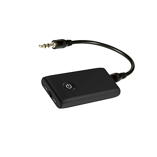 jojofuny Audioadapter Sender Empfänger Mit Aux Für PC Tv Lautsprecher Player Schwarz Intelligente Geräuschreduzierung Kompakt Tragbar jojofuny Audioadapter Sender Empfänger Mit Aux Für PC Tv Lautsprecher Player Schwarz Intelligente Geräuschreduzierung Kompakt Tragbar von jojofuny