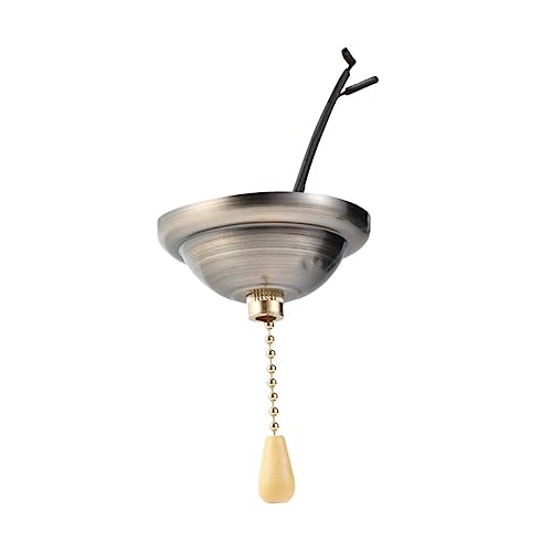 jojofuny Innen Deckenleuchte Zugschnur Deckenventilator Zugkette Set Lichtseil Eisenmaterial Elegantes jojofuny Innen Deckenleuchte Zugschnur Deckenventilator Zugkette Set Lichtseil Eisenmaterial Elegantes von jojofuny