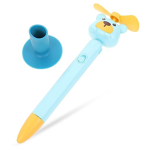 jojofuny Fan-stift Schreibstift Mit Fächer Fächerstift Schriftsteller Studentische Büroangestellte Lustige Stifte Neuheitstifte Handlicher Mini- Kugelschreiber Mit Fächer Blue Abs von jojofuny