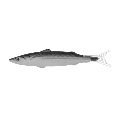 jojofuny Fischballstift Fischschreibstift Lustiger Fischstift Fisch Neuheit Stift Gesalzener Fischformballpoint Stift Kreativer Fischballpoint Pen Zubehör Für Angelpartys Grey Plastik von jojofuny