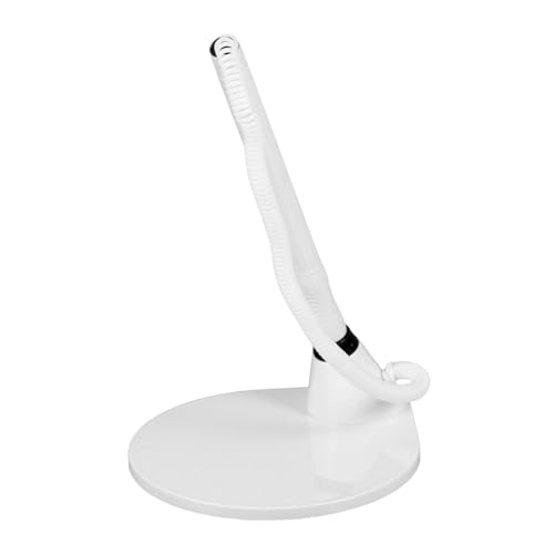jojofuny Gegenstift Home Supplies Stift Sichere Schreibstifte Stift mit Basis sichern Zählerstift mit Halter Sicherheitsstift für ein Büro Desktop -Kettenstifte Plastik Black von jojofuny