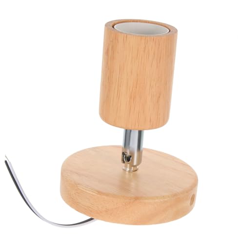 jojofuny Gewindelampe Halter Holz Drehbare Wandleuchte Für Moderne Und Vintage Innenräume Dekorativer Lichtsockel Für Deckenleuchten Stilvolle Lichtlösung Für Wohnräume von jojofuny