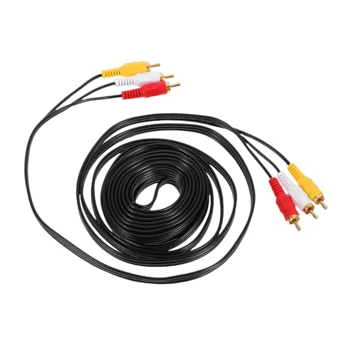 jojofuny Kabel Männlich Zu Weiblich: Langlebiges 3- -audio-video-kabel Für Die Signalübertragung Von Home-entertainment-systemen Mit Mehreren Geräten jojofuny Kabel Männlich Zu Weiblich: Langlebiges 3- -audio-video-kabel Für Die Signalübertragung Von Home-entertainment-systemen Mit Mehreren Geräten von jojofuny