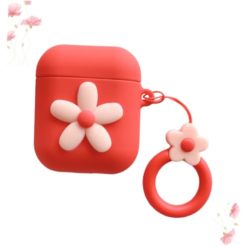 jojofuny Kopfhörer Schutzhülle Mit Blumenmuster Aus PVC Anhänger Passend Für Rot Leicht Stoßfest Kratzsicher Für Optimalen Schutz jojofuny Kopfhörer Schutzhülle Mit Blumenmuster Aus PVC Anhänger Passend Für Rot Leicht Stoßfest Kratzsicher Für Optimalen Schutz von jojofuny
