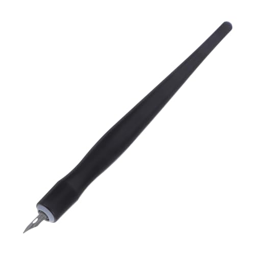 jojofuny Modellstift Malutensilien Präzisions-Zeichenwerkzeug Permeationsstift herrschender Stift Zeichenzubehör Malvorlagen undichter Stift Leichter Malstift Kunststoff Black von jojofuny