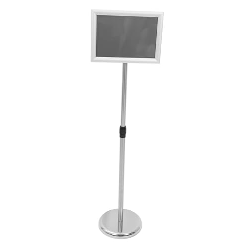 jojofuny Poster Display Staffeleien Verstellbarer Poster Ständer Für Den Innen Und Außenbereich LED Posterhalter Für Den Display Boden Poster Display Schilderständer Bannerhalter von jojofuny