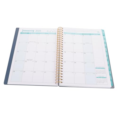 jojofuny Spulenplaner täglich Schreibwaren akademisch Student wöchentlich erinnerungsbuch Memoboard Multifunktions-Planer-Organizer Arbeitsnotizbuch Haushaltszubehör Schreibbuch Metall Blau jojofuny Spulenplaner täglich Schreibwaren akademisch Student wöchentlich erinnerungsbuch Memoboard Multifunktions-Planer-Organizer Arbeitsnotizbuch Haushaltszubehör Schreibbuch Metall Blau von jojofuny