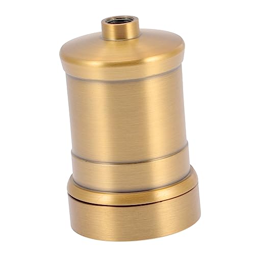 jojofuny Vintage Metalllampenfassung mit Stabiler Halterung Einsetzbar Einfache Installation für Deckenleuchten und Hängelampen Elegantes Design für Glühlampen von jojofuny