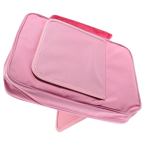jojofuny Wasserdichte Tragetasche Für Notizen Große Kapazität Praktische Handtasche Mit Fächern Für Bibeln Und Lernmaterialien Notebooktasche von jojofuny