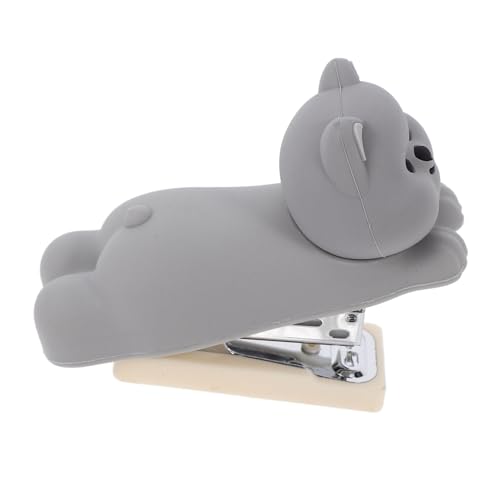 jojofuny Welpenhefter Handhefter Pinnwandhefter Netter Hefter Langarm-hefter Hefter Für Den Schreibtisch Bürowefter Kleiner Hefter Mini Hefter Für Winziger Hefter Grey Kieselgel von jojofuny