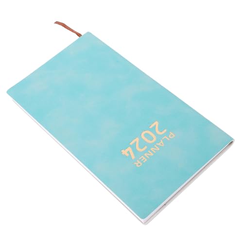 jojofuny Zeitmanagement-Kalender Wochenplaner tägliches notizbuch akademisch Tagesplaner-Notizbuch Notizblock Hausaufgabenplaner Wochenkalender-Notizbuch Schulplaner Zeitplaner Papier Grün von jojofuny