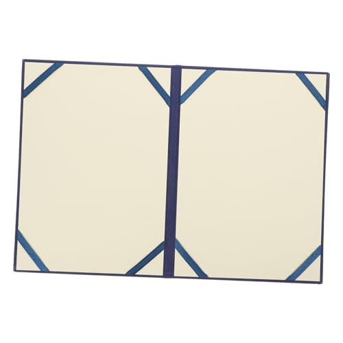 jojofuny Zertifikatshülle Zertifikate Die Diplomurkunde Abdeckung Schutz dokumentieren Hochzeit zertifikat abdeckung Urkundenhülle Zertifikat deckt Preisträger Papier Blue von jojofuny