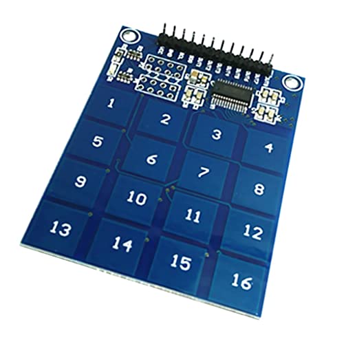 jojomis TTP229 Tastatur Taktile Sensor Modul mit 16-Kanal digitalem kapazitiven Schalter von jojomis