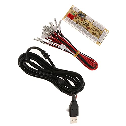 jojomis Zero Delay Arcade USB Encoder PC auf Joystick für 1/2/3 und andere PCs von jojomis