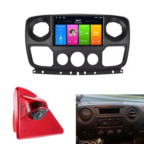 10''AHD Navigator Canbus Autoradio CarPlay Android+Rückfahrkamera Kompatibel mit Nissan NV400 Pritsche/Fahrgestell X62/Vauxhall Opel Movano Kipper/Renault Master MK3 (G7214 Radio+R7214 Rückfahrkamera) 10''AHD Navigator Canbus Autoradio CarPlay Android+Rückfahrkamera Kompatibel mit Nissan NV400 Pritsche/Fahrgestell X62/Vauxhall Opel Movano Kipper/Renault Master MK3 (G7214 Radio+R7214 Rückfahrkamera) von jojono