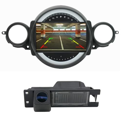 9''AHD GPS Navigator Canbus Autoradio CarPlay Android+Rückfahrkamera Kompatibel mit BMW Mini Cooper R50 R52 R53 R56 R57 R58 R59 F55 F56 F57/R55/Countryman R60/Paceman R61 (Radio C+7022 Rückfahrkamera) 9''AHD GPS Navigator Canbus Autoradio CarPlay Android+Rückfahrkamera Kompatibel mit BMW Mini Cooper R50 R52 R53 R56 R57 R58 R59 F55 F56 F57/R55/Countryman R60/Paceman R61 (Radio C+7022 Rückfahrkamera) von jojono