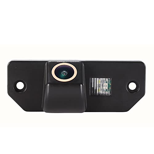 HD IP68 1280Pixels Kennzeichenbeleuchtung Fischaugenlinse Rückfahrkamera Farbkamera Einparkkamera Nachtsicht Rückfahrsystem Einparkhilfe Kompatibel mit F-o-r-d Mondeo/Focus (C170)/C-Max/Sedan/MK2 von jojono
