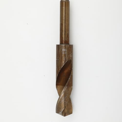 JOVANT 55/64 Zoll(22mm) Kobalt-Bohrer, M35- HSS-Schnellstahl für Bohrer/Schrauber Edelstahl-Schwerlast-Stahl-Bohrer, 1St. von jovant